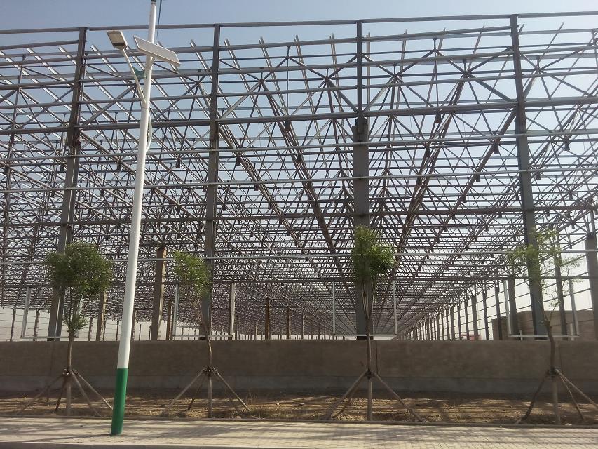 金昌汽车工业厂房网架